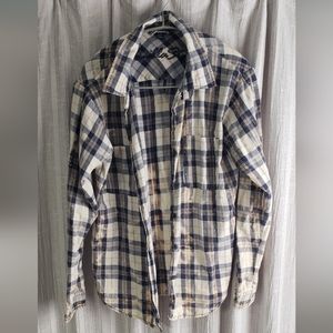 Vanilla Star Plaid Cotton Shirt